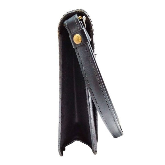 224199D Louis Vuitton Clutch Bag Serier Dragonne Black Epi - Picture 2 of 8